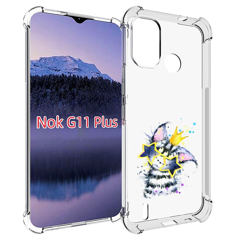 

Чехол MyPads Мартовский Нуся для Nokia G11 Plus, Прозрачный, Tocco