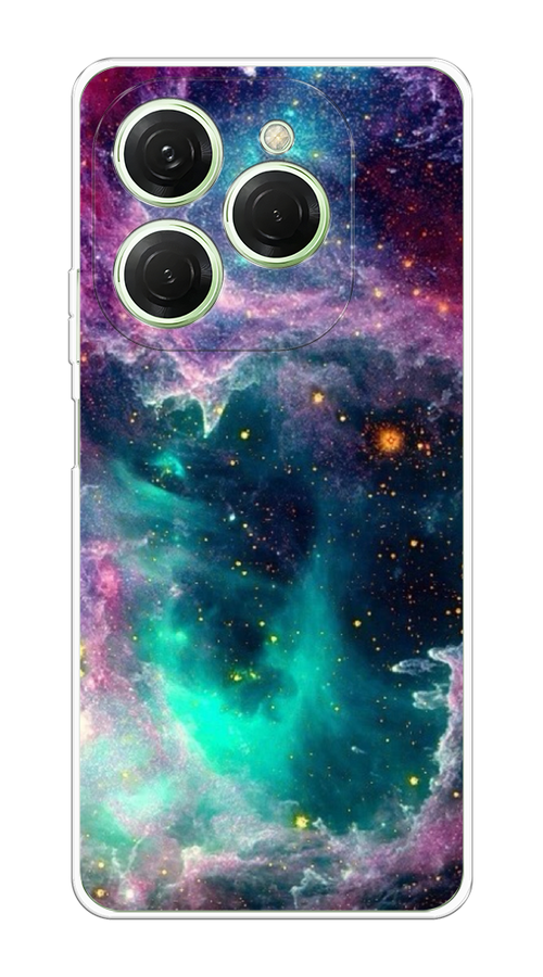 

Чехол на Tecno Spark 20 Pro "Звездные облака", Розовый;бежевый, 304850-1