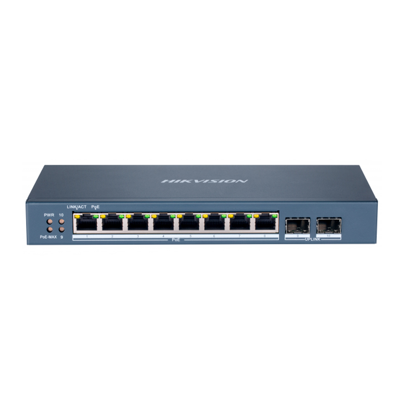 

Коммутатор Hikvision DS-3E1510P-SI Gray, DS-3E1510P-SI