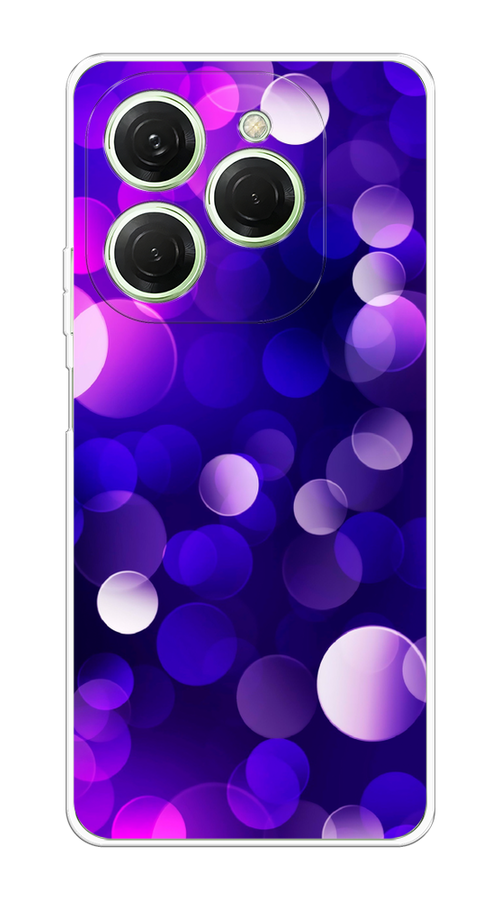 

Чехол на Tecno Spark 20 Pro "Абстракция 27", Фиолетовый, 304850-1