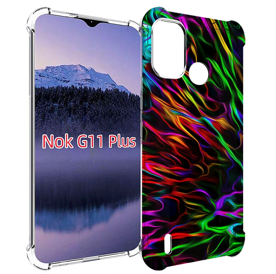 

Чехол MyPads Бензин для Nokia G11 Plus, Прозрачный, Tocco