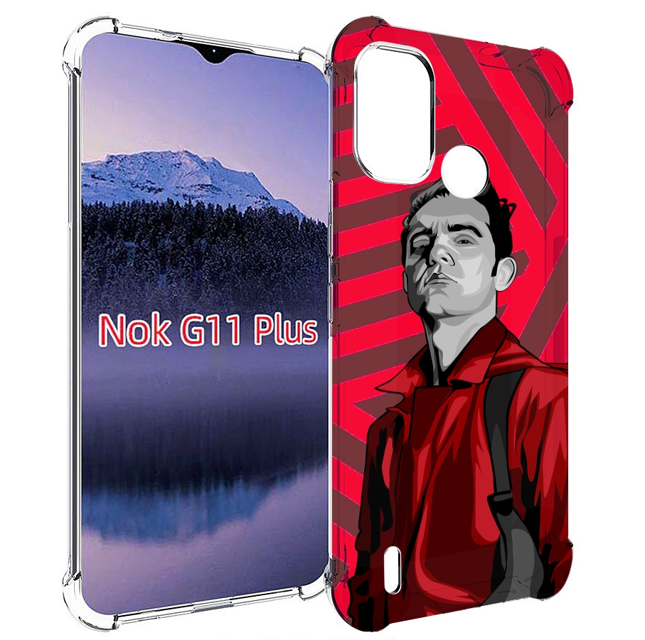 

Чехол MyPads Берлин-бумажный-дом для Nokia G11 Plus, Прозрачный, Tocco