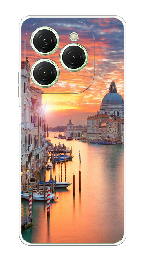 

Чехол на Tecno Spark 20 Pro "Восход 11", Розовый;оранжевый, 304850-1