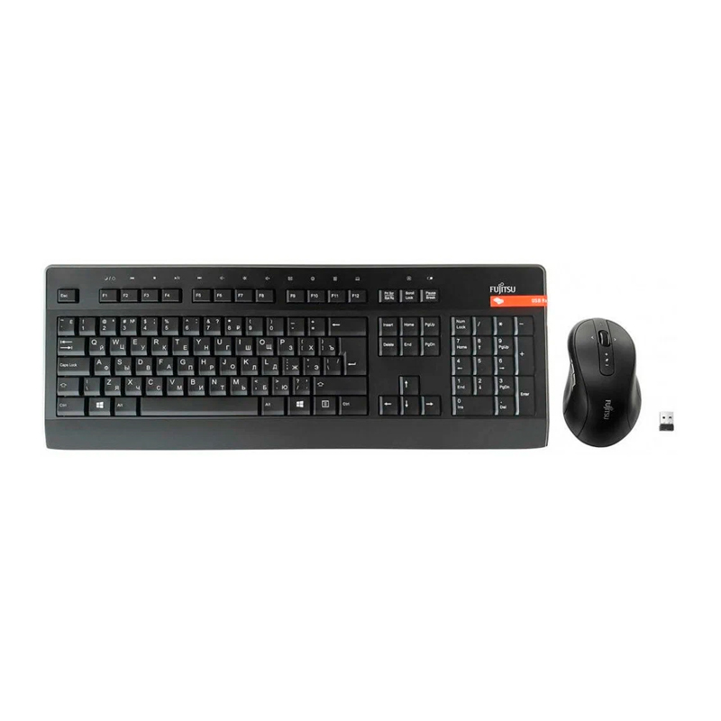 

Комплект клавиатура и мышь Fujitsu LX960 Black, LX960