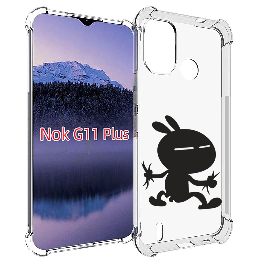 

Чехол MyPads Боец для Nokia G11 Plus, Прозрачный, Tocco