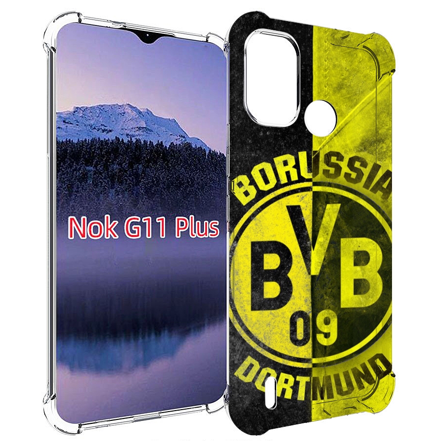 

Чехол MyPads Боруссия мужской для Nokia G11 Plus, Прозрачный, Tocco