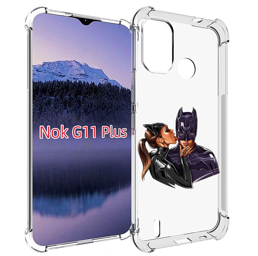 

Чехол MyPads Бэтман для Nokia G11 Plus, Прозрачный, Tocco