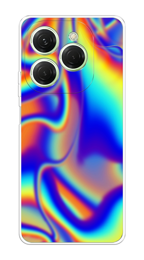 

Чехол на Tecno Spark 20 Pro "Яркая голограмма", Разноцветный, 304850-1