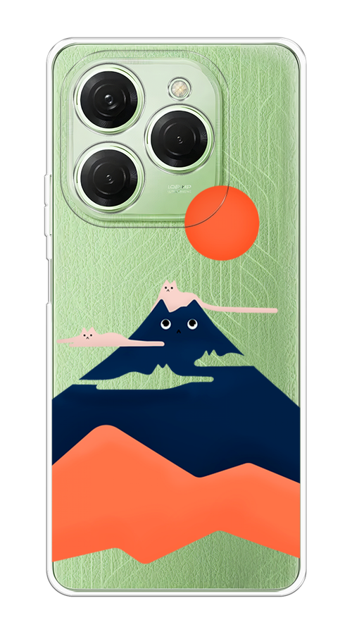 

Чехол на Tecno Spark 20 Pro "Кот-гора", 304850-1