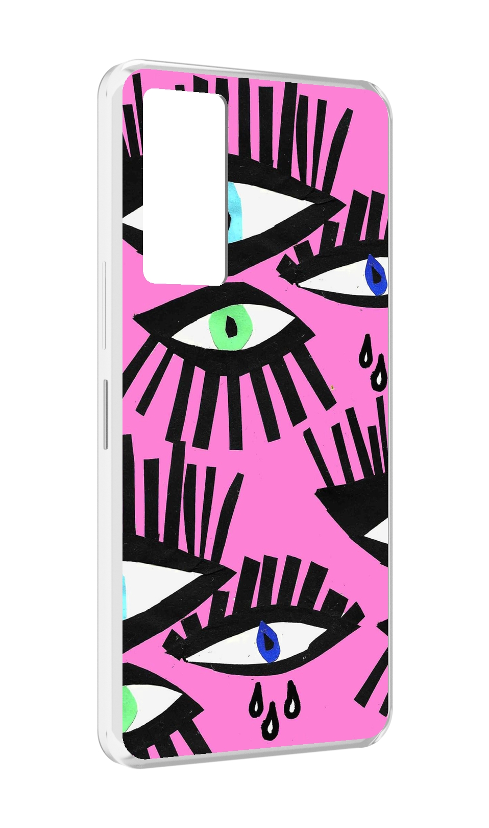 

Чехол MyPads глазки абстракция для Infinix Note 11, Прозрачный, Tocco