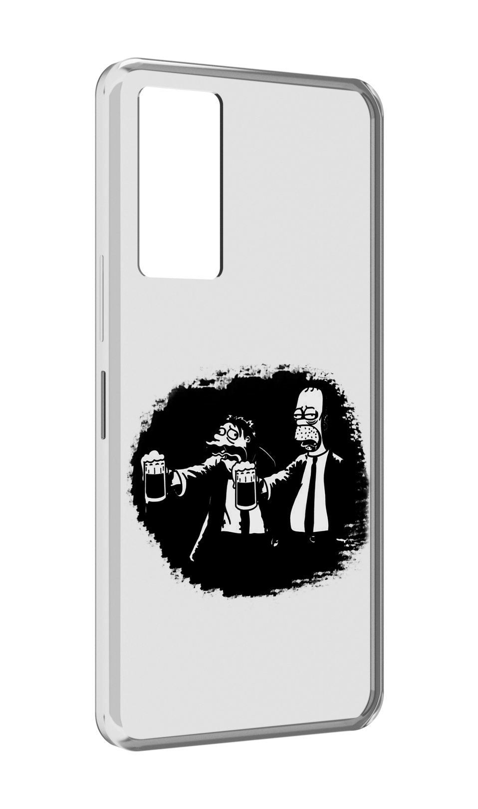 

Чехол MyPads гомер пьет для Infinix Note 11, Прозрачный, Tocco