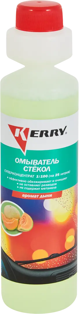 Стеклоомывающая жидкость Kerry KR-333, 0.27 л