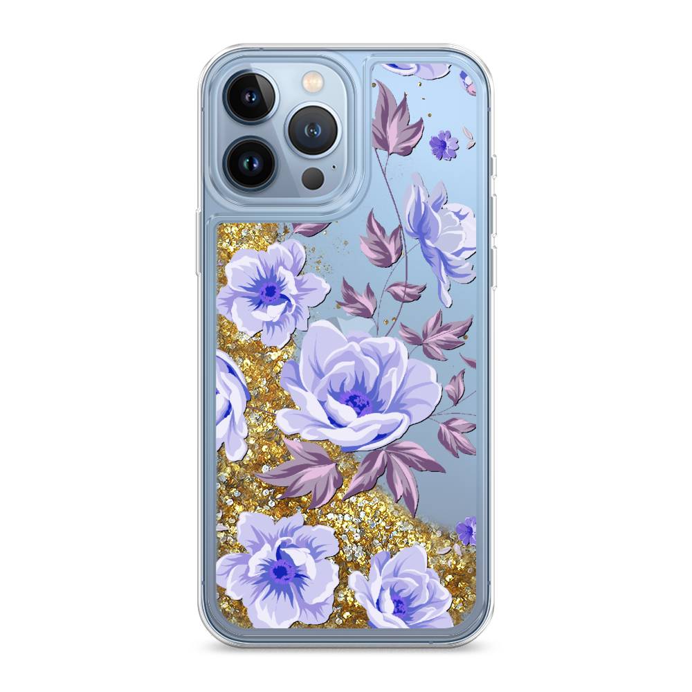 

Жидкий чехол с блестками "Цветочная фантазия 1" на Apple iPhone 13 Pro Max, 14490-1