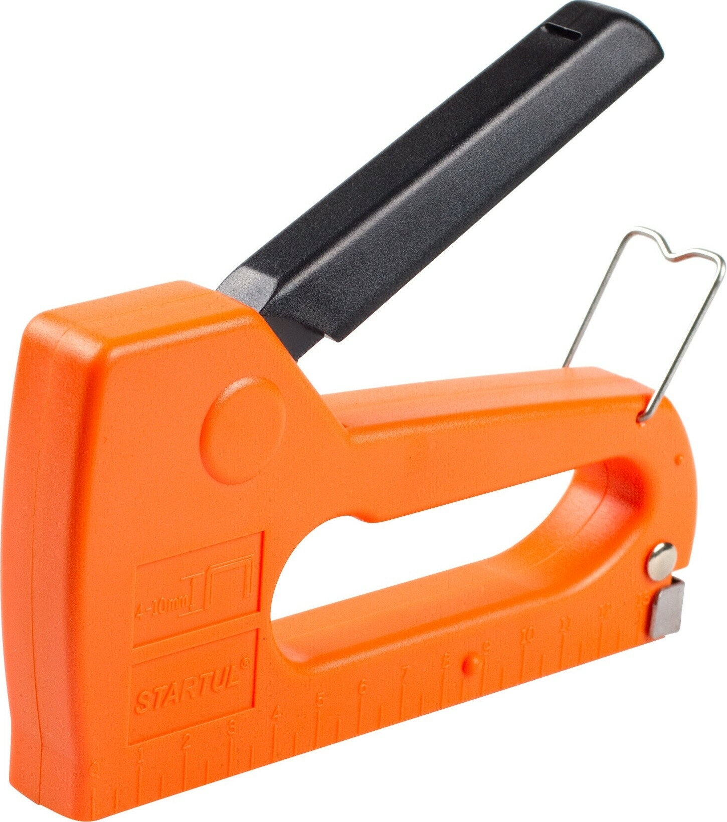 Степлер STARTUL STANDART строительный пластмассовый 4-10 мм (ST4500) saival standart lite поводок светоотражающий оранжевый