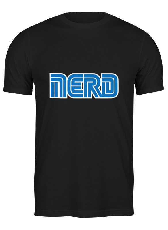 

Футболка мужская Printio Nerd (sega) черная M, Черный, Nerd (sega)