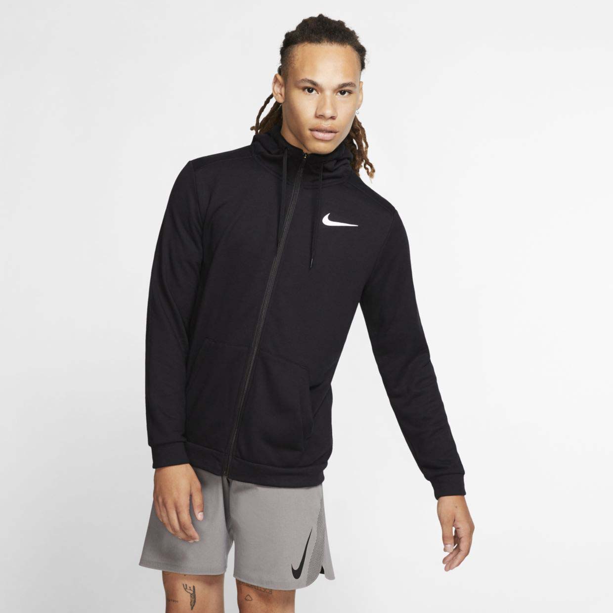 Толстовка мужская Nike Dri-FIT черная S