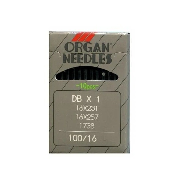 

ORGAN № 100 для прямострочных, 10 игл, № 100 для прямострочных, 10 игл