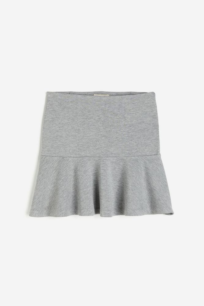 

Юбка женская H&M 1232609 серая XS, Серый, 1232609