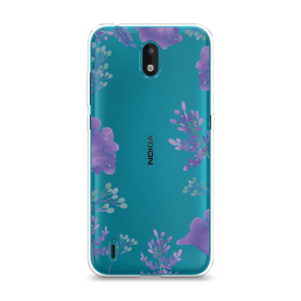 

Чехол Awog на Nokia 1.3 (2020) / Нокиа 1.3 (2020) "Сиреневая цветочная рамка", Прозрачный;фиолетовый, 123950-8