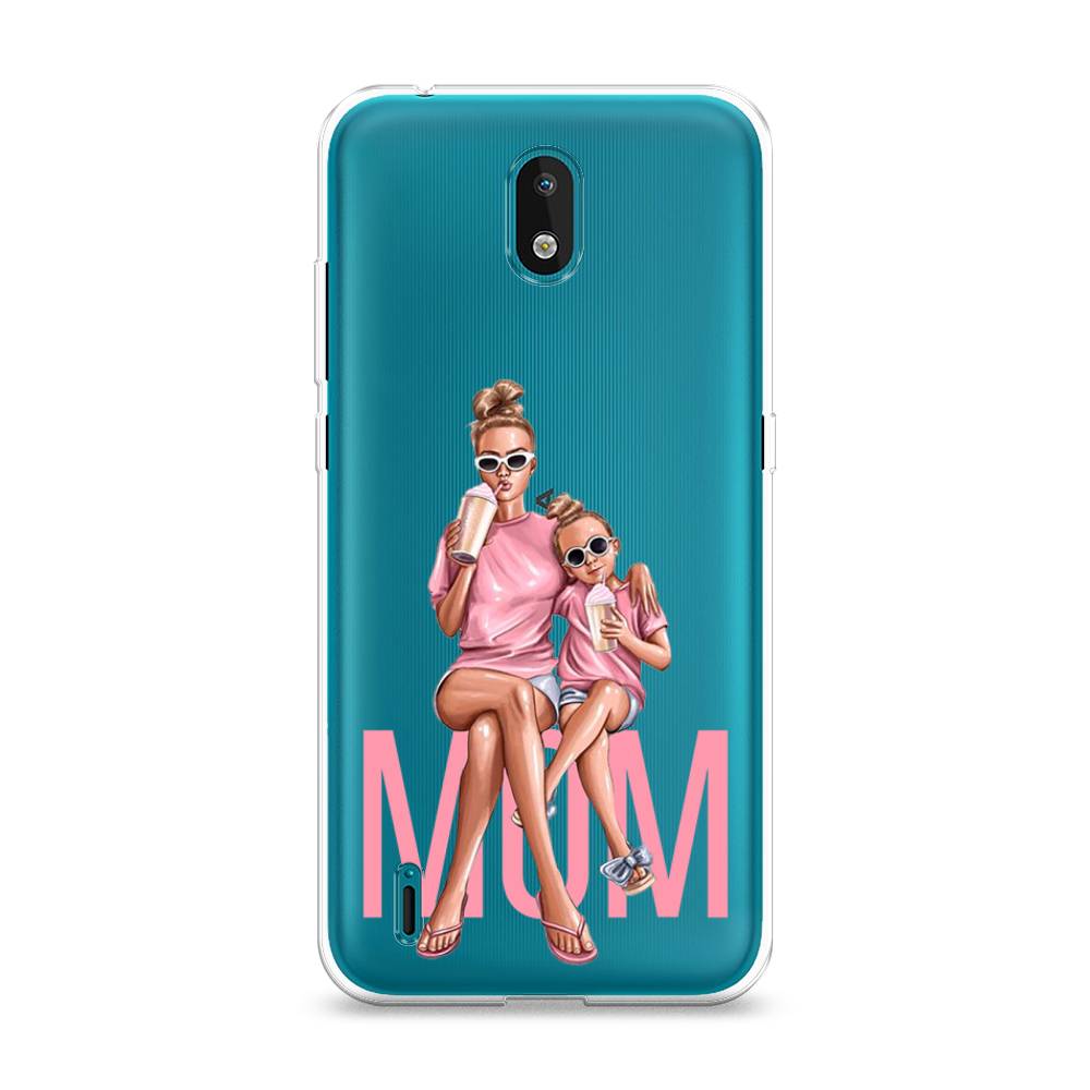

Чехол Awog на Nokia 1.3 (2020) / Нокиа 1.3 (2020) "Lovely mom", Синий;бежевый;розовый, 123950-7