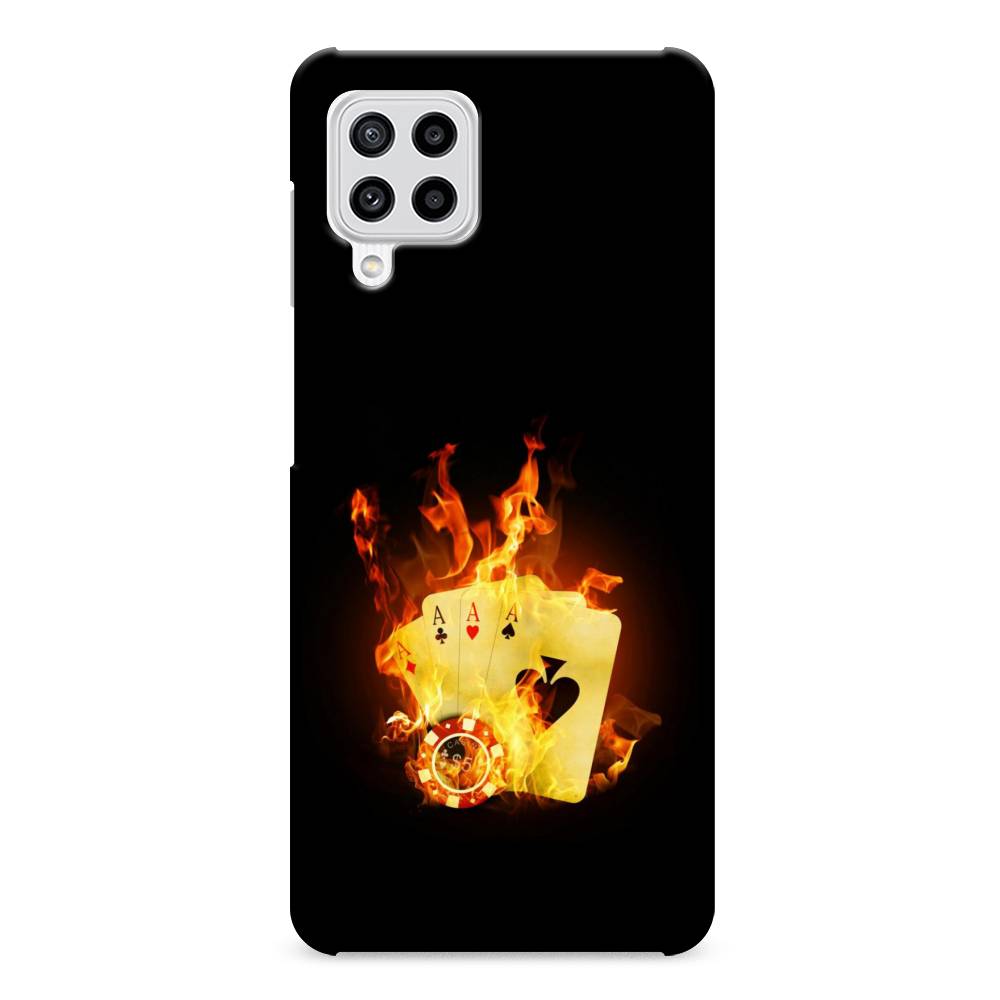 

Чехол Awog "Горящие карты" для Samsung Galaxy M22
