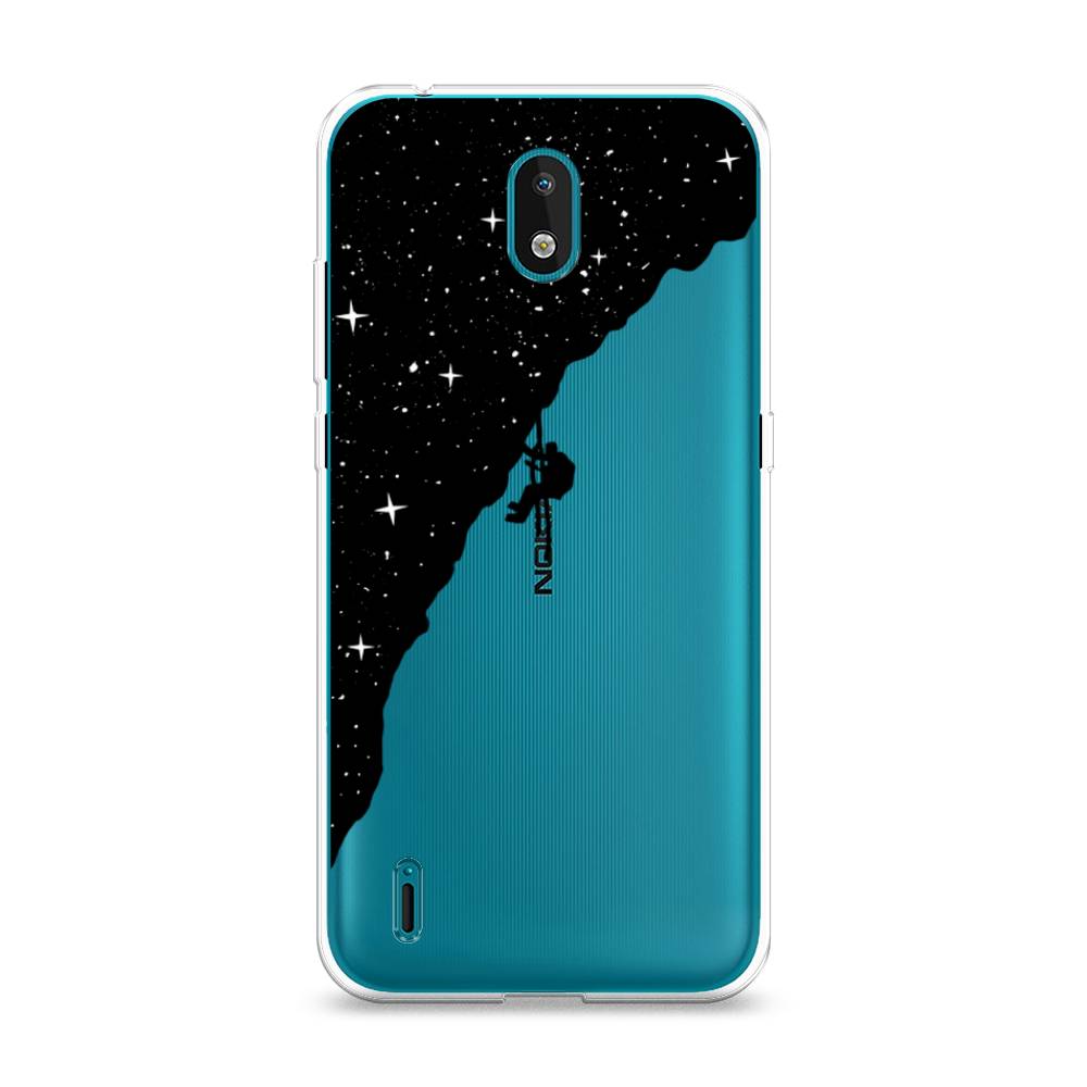 

Чехол Awog на Nokia 1.3 (2020) / Нокиа 1.3 (2020) "Скалолаз в космосе", Черный;белый;бежевый, 123950-4