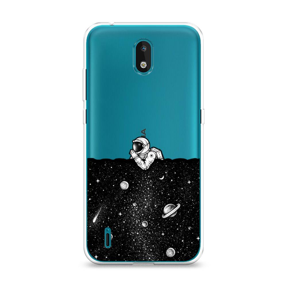 

Чехол Awog на Nokia 1.3 (2020) / Нокиа 1.3 (2020) "Космический сон", Серый, 123950-4