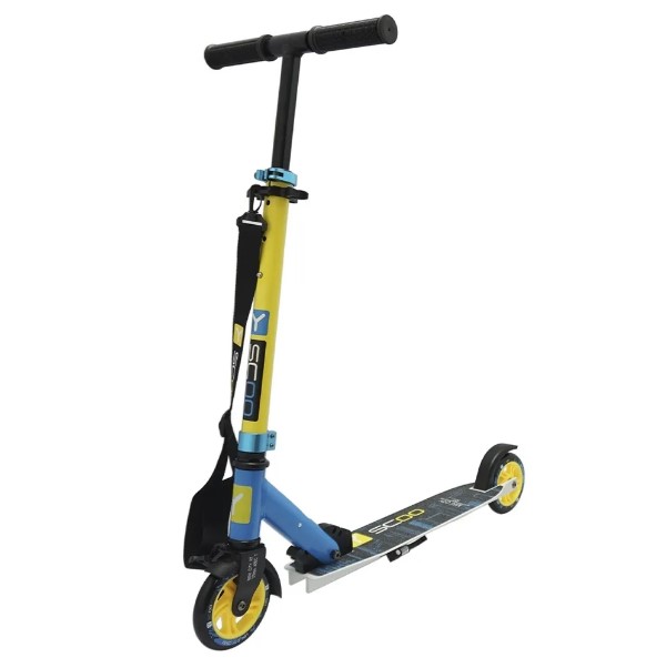 

Самокат Y-SCOO RT 125 mini city Montreal yellow-blue, Желтый;синий