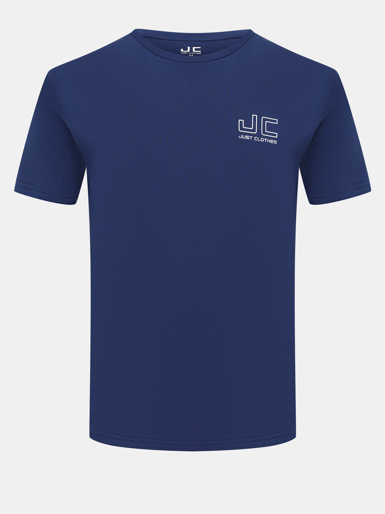 

Футболка мужская Just Clothes 000000421 синяя 50 RU, Синий, 000000421
