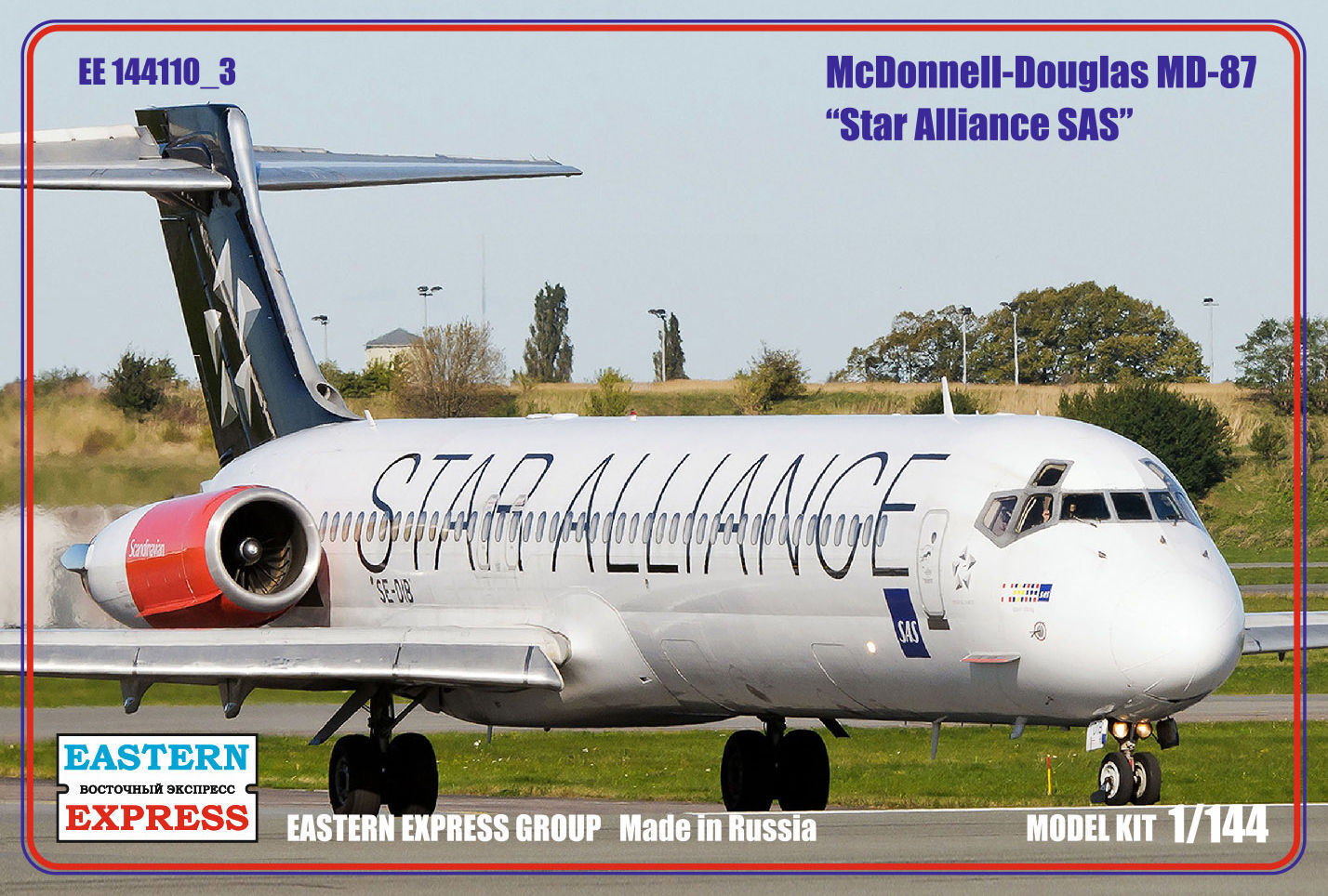 

ЕЕ144110_3 Авиалайнер MD-87 Star Alliance SAS