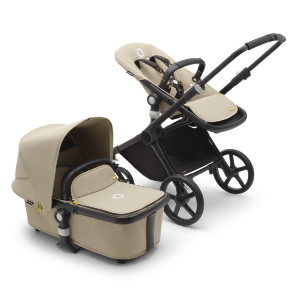 Коляска 2 в 1 Bugaboo Fox Cub Black/Desert Beige 100175054