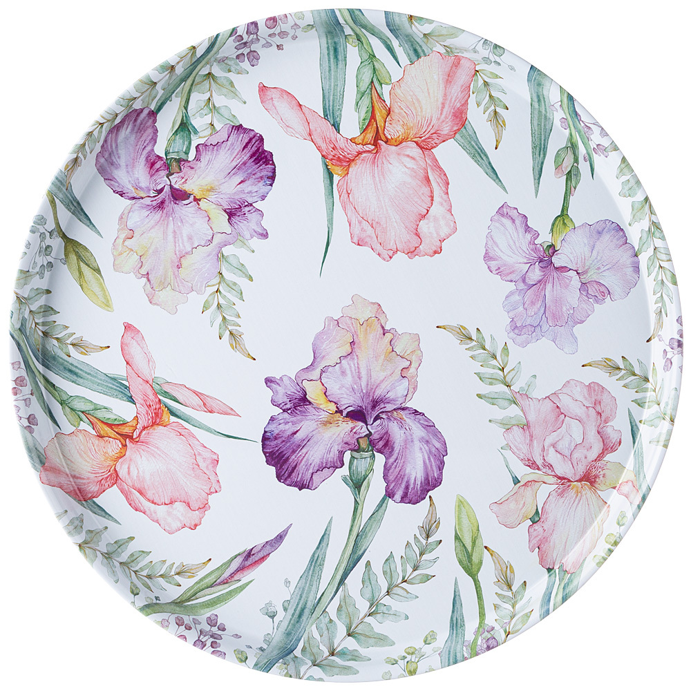 

Поднос Сервировочный Agness "Iris" 33*2,1 См