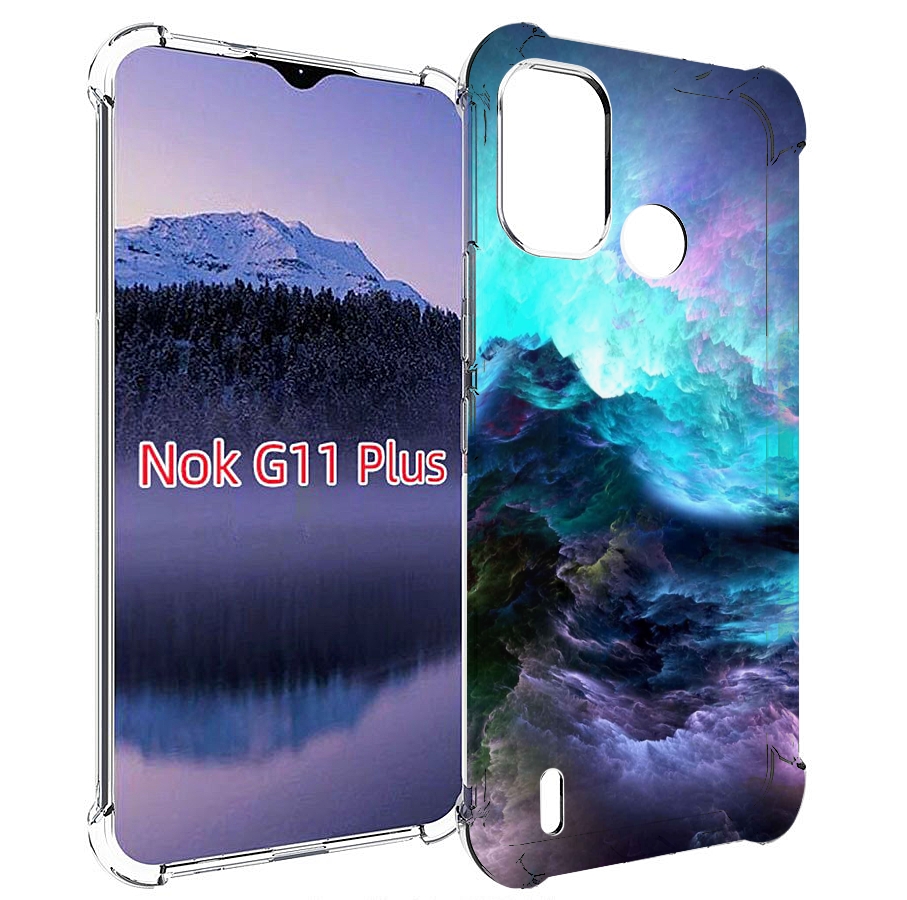 

Чехол MyPads Волна для Nokia G11 Plus, Прозрачный, Tocco