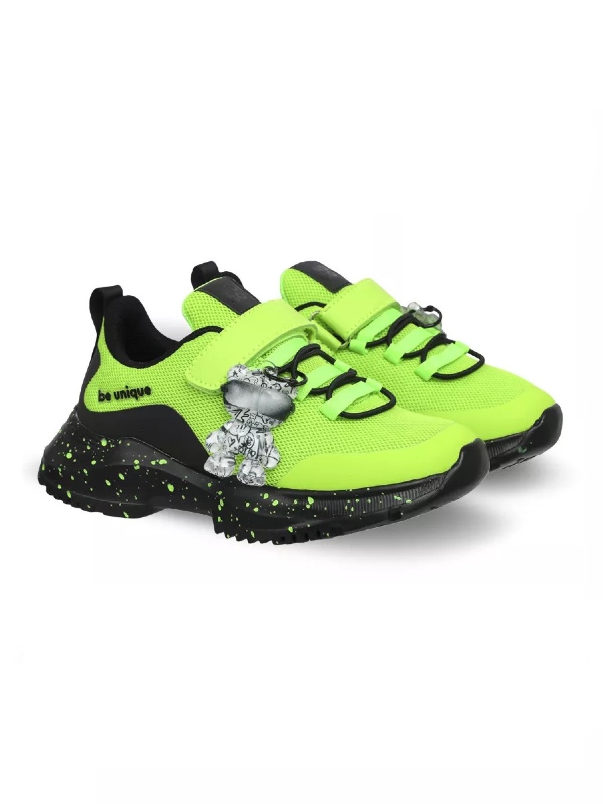

Кроссовки Indigo Kids для мальчиков, размер RU 34, салатовые, 92-079D, Зеленый, 92-079D