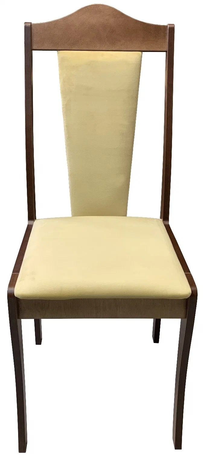 Стул МАКСИМА НС бежевый/коричневый