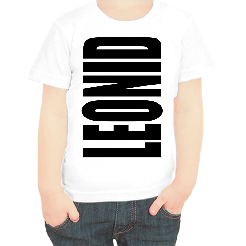 

Футболка мальчику белая 22 р-р Леонид, Белый, fdm_leonid