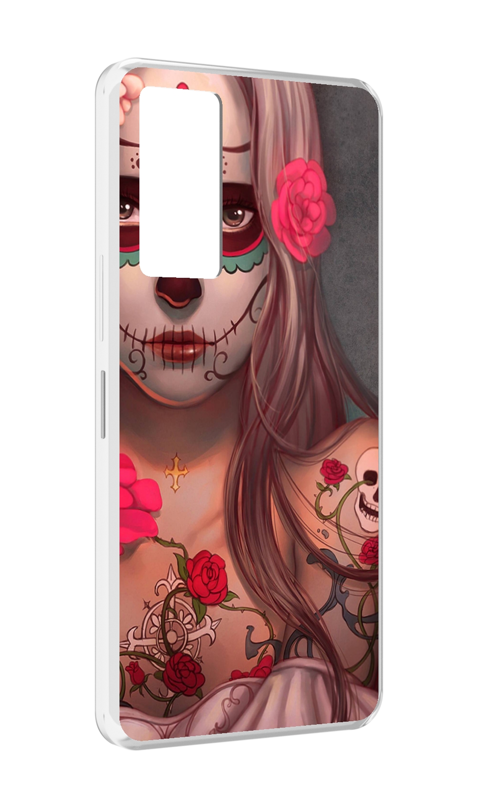 

Чехол MyPads девочка в рисунках для Infinix Note 11, Прозрачный, Tocco