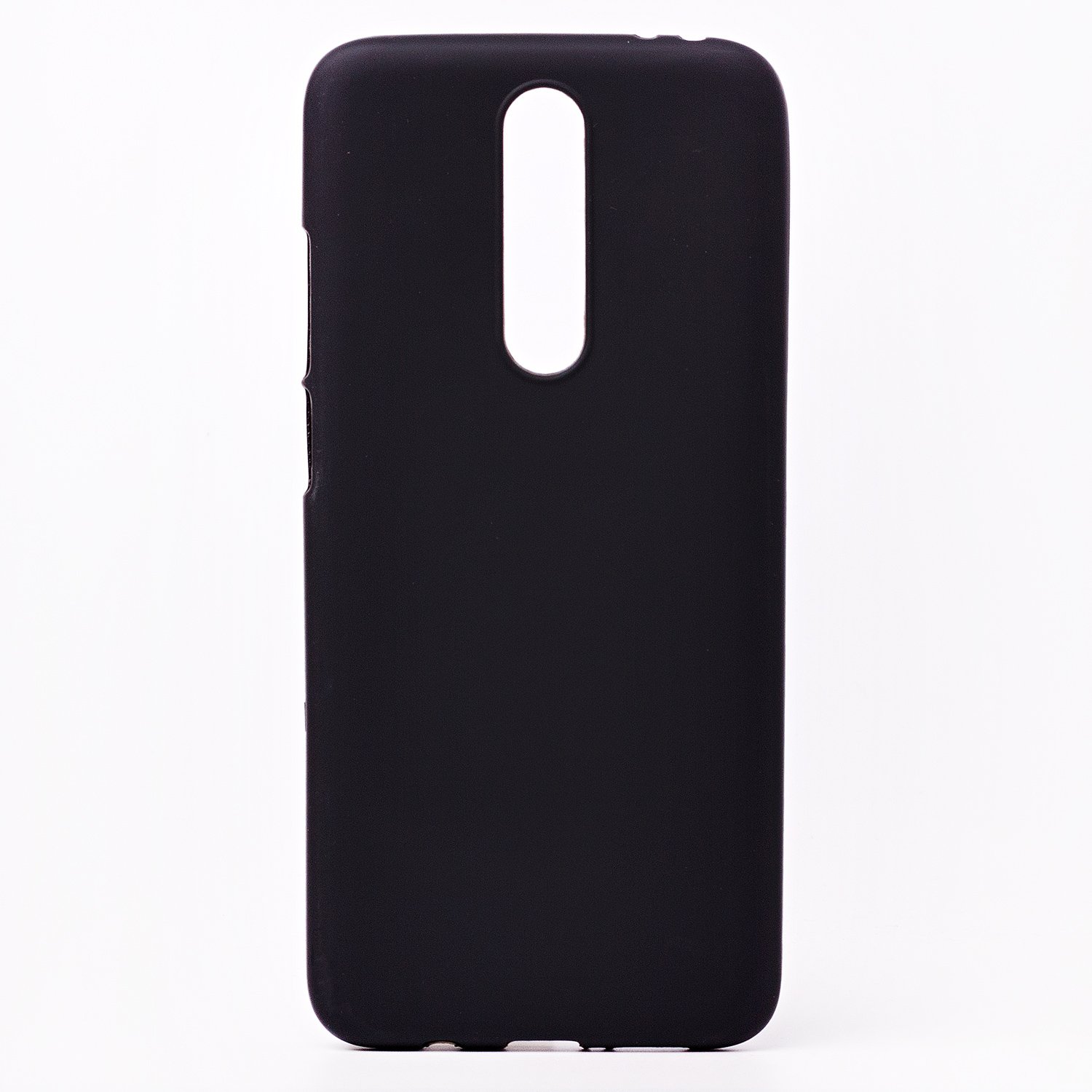 фото Чехол для xiaomi redmi k30 силиконовый матовый <черный> promise mobile