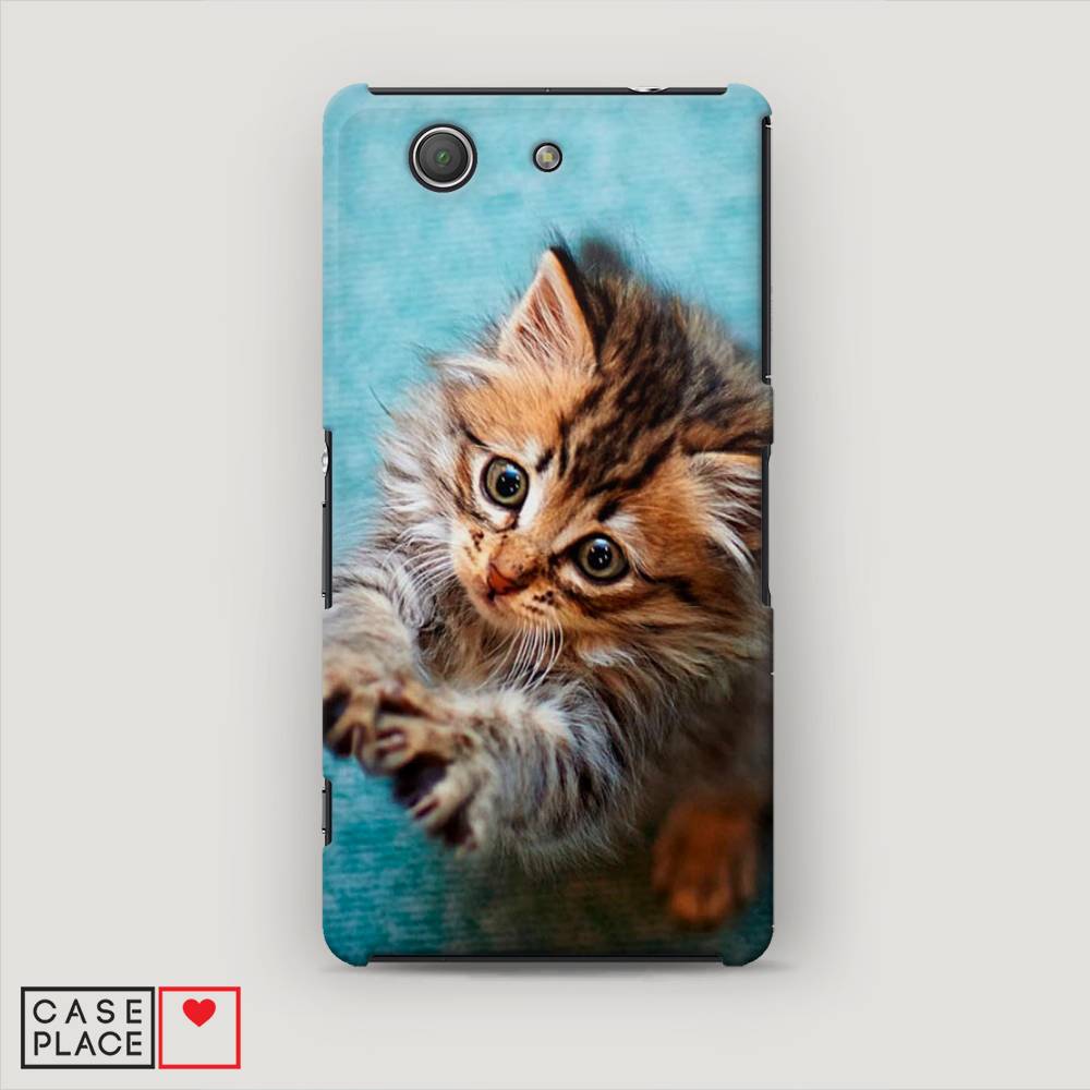 

Пластиковый чехол "Котенок просит есть" на Sony Xperia Z3 compact, 52020-1