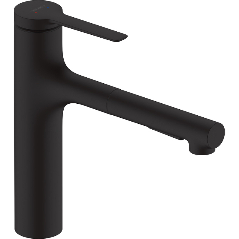 

Смеситель для кухни Hansgrohe Zesis M33 74801670 Черный матовый