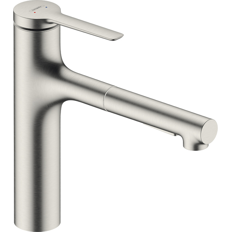 фото Смеситель для кухни hansgrohe zesis m33 74801800 сталь