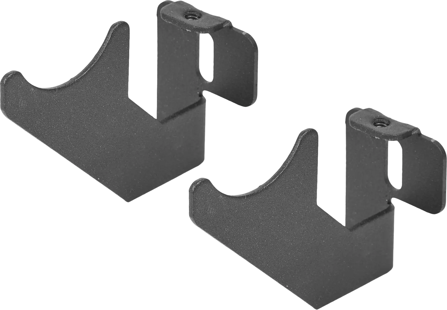 Комплект настенных регулируемых кронштейнов Royal Thermo D 80 цвет черный комплект настенных кронштейнов wolta pro