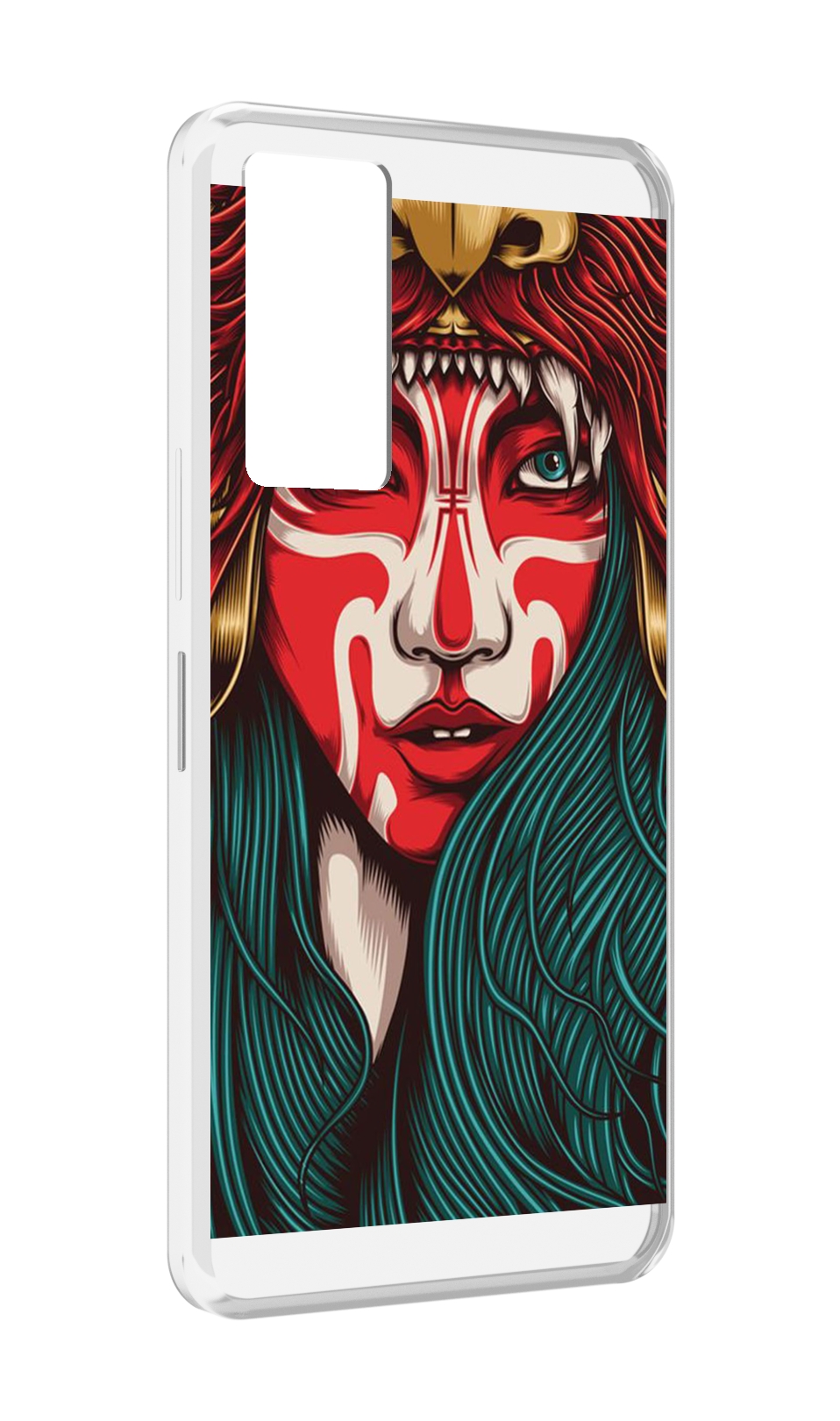 

Чехол MyPads девушка-в-маскировке для Infinix Note 11, Прозрачный, Tocco