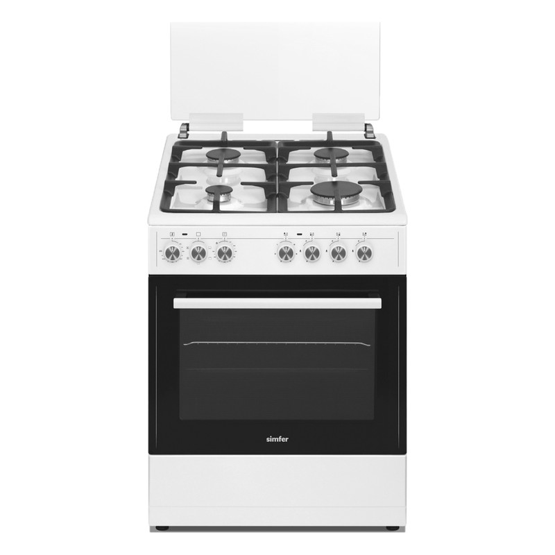 фото Комбинированная плита simfer f66ew45017 white