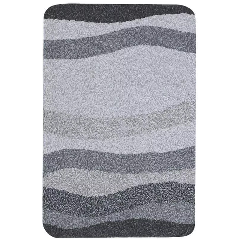 фото Коврик для ванной комнаты kleine wolke miami slate grey 60x90см