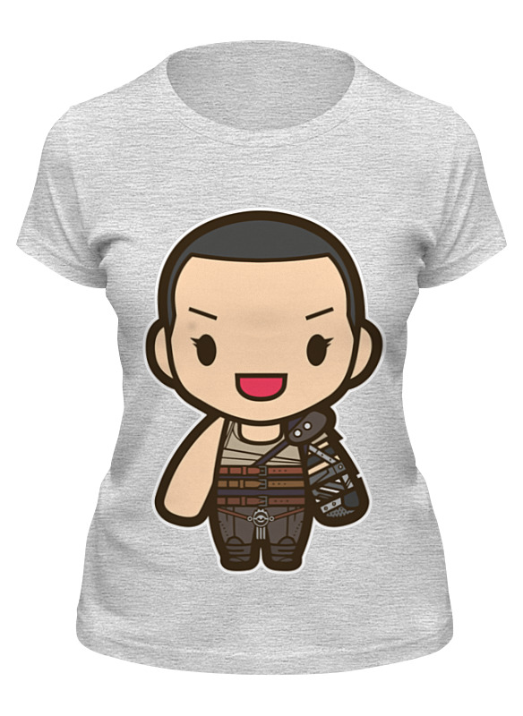 

Футболка женская Printio Furiosa (безумный макс) серая M, Серый, Furiosa (безумный макс)