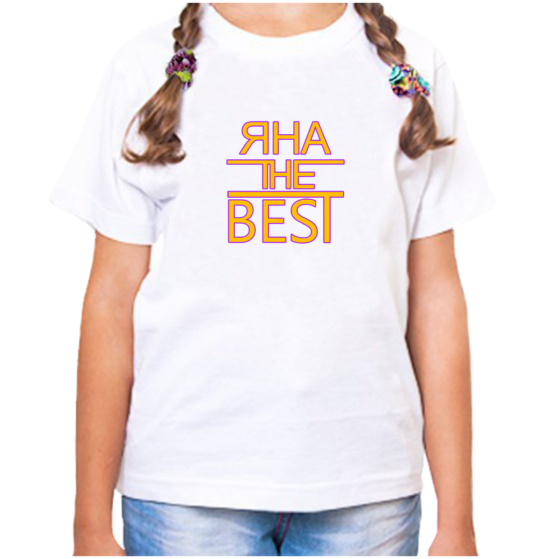 

Футболка девочке белая 32 р-р яна the best, Белый, fdd_yana_the_best