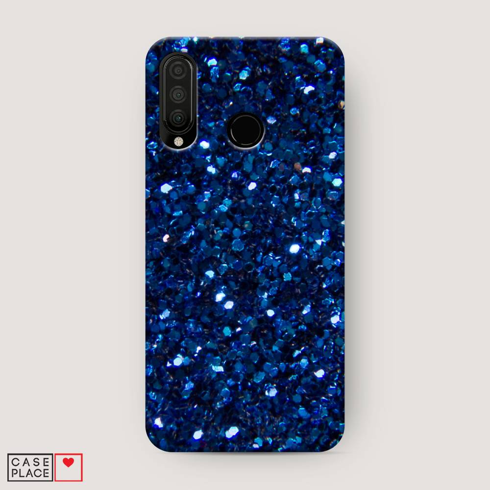 

Чехол Awog "Синие блестки рисунок" для Honor 20 Lite 2020