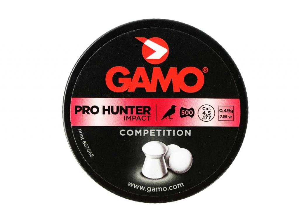 Пули пневматические GAMO Pro Hunter 4.5 мм 0,49 грамма (500 шт.)