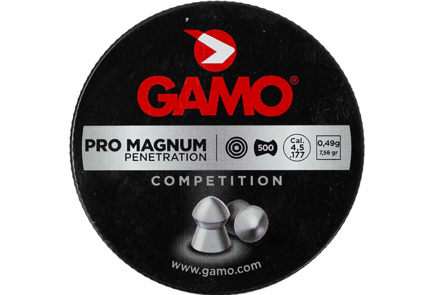 Пули пневматические GAMO Pro Magnum 4,5 мм 0,49 грамма (500 шт.)